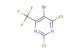 5-bromo-2,4-dichloro-6-(trifluoromethyl)pyrimidine