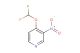 4-(difluoromethoxy)-3-nitropyridine