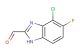 4-chloro-5-fluoro-1H-benzo[d]imidazole-2-carbaldehyde
