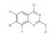7-bromo-4,6-dichloro-2-(chloromethyl)-8-fluoroquinazoline