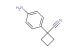 1-(4-aminophenyl)cyclobutane-1-carbonitrile