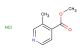 methyl 3-methylisonicotinate hydrochloride