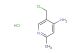 5-(chloromethyl)-2-methylpyridin-4-amine hydrochloride