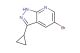 5-bromo-3-cyclopropyl-1H-pyrazolo[3,4-b]pyridine