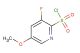 3-fluoro-5-methoxypyridine-2-sulfonyl chloride