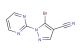 5-bromo-1-(pyrimidin-2-yl)-1H-pyrazole-4-carbonitrile