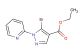 ethyl 5-bromo-1-(pyridin-2-yl)-1H-pyrazole-4-carboxylate