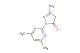 5-amino-2-(4,6-dimethyl-2-pyrimidinyl)-2,4-dihydro-3H-pyrazol-3-one