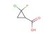 2-chloro-2-fluorocyclopropanecarboxylic acid