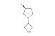 (3S)-1-(3-azetidinyl)-3-fluoro-pyrrolidine