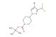 tert-butyl 4-(4-bromo-3-(difluoromethyl)-1H-pyrazol-1-yl)piperidine-1-carboxylate
