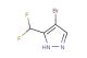 4-bromo-5-(difluoromethyl)-1H-pyrazole