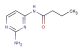 N-(2-aminopyrimidin-4-yl)butyramide