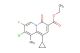 ethyl 8-chloro-1-cyclopropyl-7-fluoro-9-methyl-4-oxo-4H-quinolizine-3-carboxylate