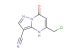5-(chloromethyl)-4,7-dihydro-7-oxo-pyrazolo[1,5-a]pyrimidine-3-carbonitrile
