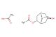 (1R,3R,5S,6R)-3-hydroxy-8-methyl-8-azabicyclo[3.2.1]octan-6-yl acetate acetate
