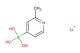 lithium trihydroxy(2-methylpyridin-4-yl)borate