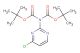 tert-butyl N-(4-chloropyrimidin-2-yl)-N-[(2-methylpropan-2-yl)oxycarbonyl]carbamate