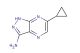 6-cyclopropyl-1H-pyrazolo[3,4-b]pyrazin-3-amine