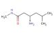 (S)-3-amino-N,5-dimethylhexanamide
