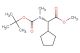 methyl (S)-2-((tert-butoxycarbonyl)(methyl)amino)-2-cyclopentylacetate