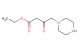 ethyl 3-oxo-4-piperazin-1-ylbutanoate