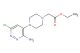 ethyl 2-(4-(3-amino-6-chloropyridazin-4-yl)piperazin-1-yl)acetate