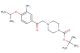tert-butyl 4-(2-(3-amino-4-isopropoxyphenyl)-2-oxoethyl)piperazine-1-carboxylate