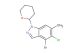 4-bromo-5-chloro-6-methyl-1-(tetrahydro-2H-pyran-2-yl)-1H-indazole