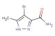 4-bromo-5-methyl-1H-pyrazole-3-carboxamide