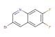 3-bromo-6,7-difluoroquinoline