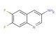 6,7-difluoroquinolin-3-amine