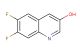 6,7-difluoroquinolin-3-ol