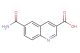 6-carbamoylquinoline-3-carboxylic acid