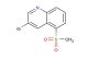 3-bromo-5-(methylsulfonyl)quinoline