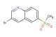 3-bromo-6-(methylsulfonyl)quinoline