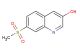 7-(methylsulfonyl)quinolin-3-ol