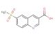 6-(methylsulfonyl)quinoline-3-carboxylic acid