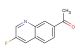 1-(3-fluoroquinolin-7-yl)ethanone