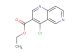 ethyl 4-chloro-1,6-naphthyridine-3-carboxylate