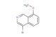 4-bromo-8-methoxyisoquinoline
