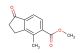 methyl 4-methyl-1-oxo-2,3-dihydro-1H-indene-5-carboxylate