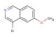 4-bromo-6-methoxyisoquinoline