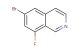 6-bromo-8-fluoroisoquinoline