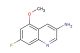 7-fluoro-5-methoxyquinolin-3-amine