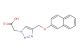 2-(4-((naphthalen-2-yloxy)methyl)-1H-1,2,3-triazol-1-yl)acetic acid