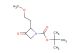 tert-butyl 2-(2-methoxyethyl)-3-oxoazetidine-1-carboxylate