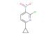 2-chloro-6-cyclopropyl-3-nitropyridine