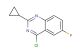 4-chloro-2-cyclopropyl-6-fluoroquinazoline