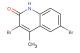 3,6-dibromo-4-methylquinolin-2(1H)-one